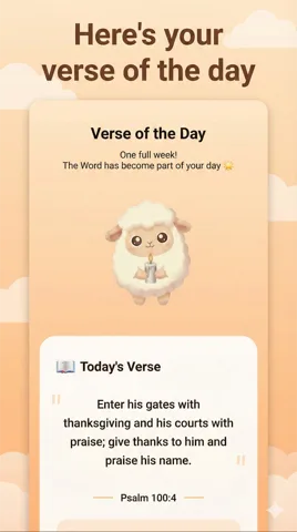 A completed verse card in Lambly